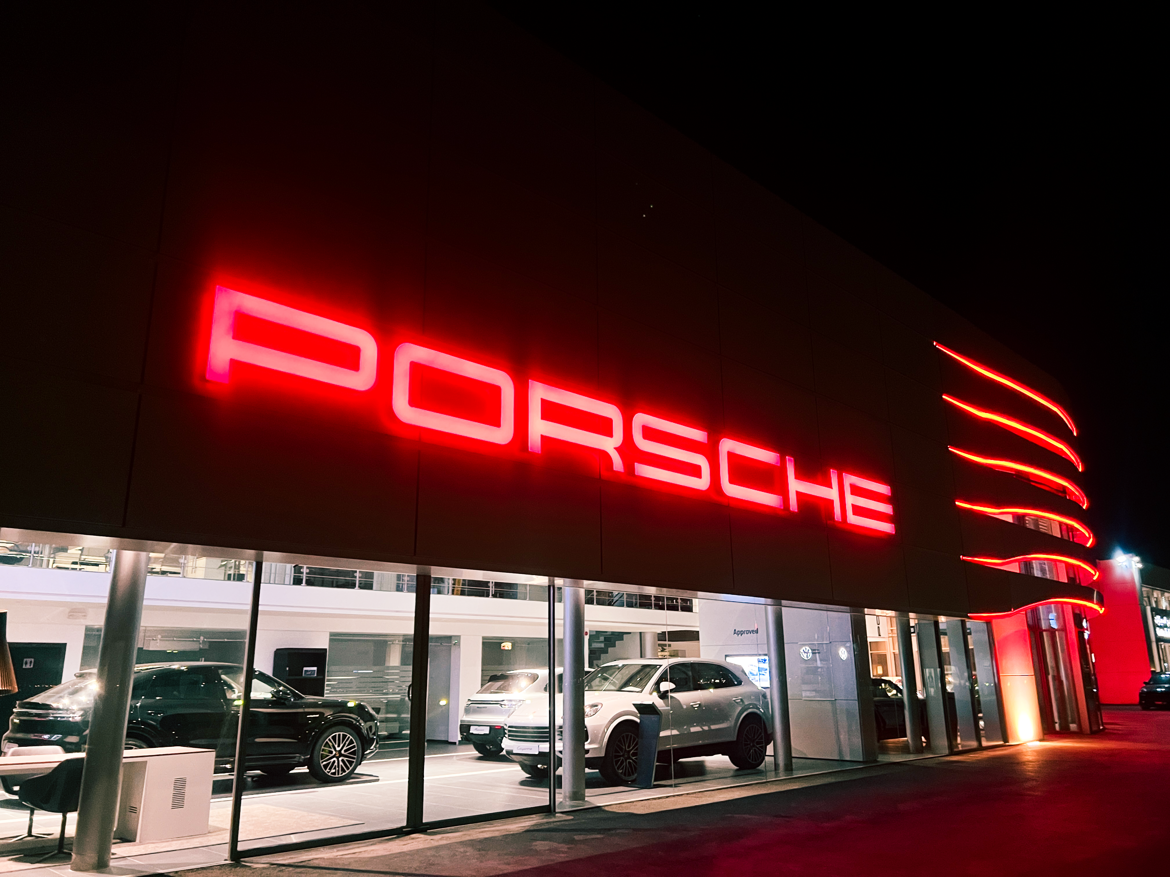 Porsche Showroom Image
